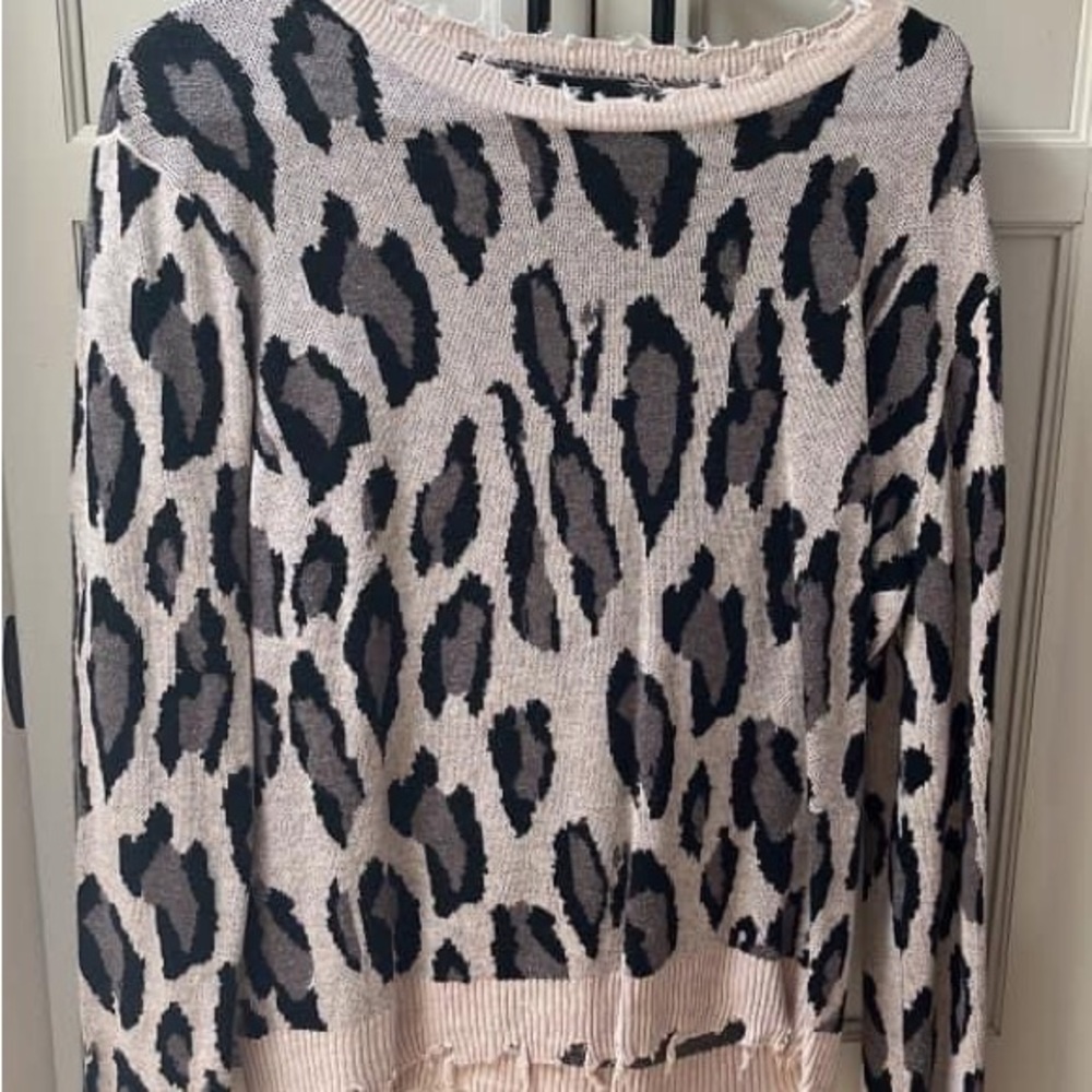 Cheetah Sweater
